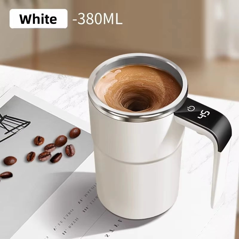 Meet the Ultimate Coffee Companion: USB Rechargeable Self Mixing Mug - Waterproof & Food Safe! ☕✨ #CoffeeLovers #TechGadgets