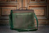 💼 Handmade leather Bronx Briefcase – Vintage crazy horse full-grain cowhide bag 🐂