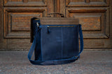 💼 Handmade leather Bronx Briefcase – Vintage crazy horse full-grain cowhide bag 🐂