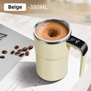 Meet the Ultimate Coffee Companion: USB Rechargeable Self Mixing Mug - Waterproof & Food Safe! ☕✨ #CoffeeLovers #TechGadgets