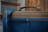 💼 Handmade leather Bronx Briefcase – Vintage crazy horse full-grain cowhide bag 🐂