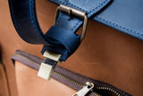 💼 Handmade leather Bronx Briefcase – Vintage crazy horse full-grain cowhide bag 🐂