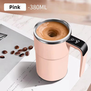 Meet the Ultimate Coffee Companion: USB Rechargeable Self Mixing Mug - Waterproof & Food Safe! ☕✨ #CoffeeLovers #TechGadgets
