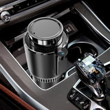 Chill or Heat Your Drinks Anywhere with This Smart 2-In-1 Touch Screen Cup Holder! 🥤❄️🔥